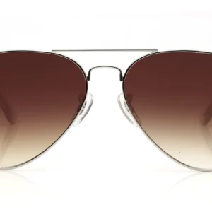 Grey Aviator Sunglasses
